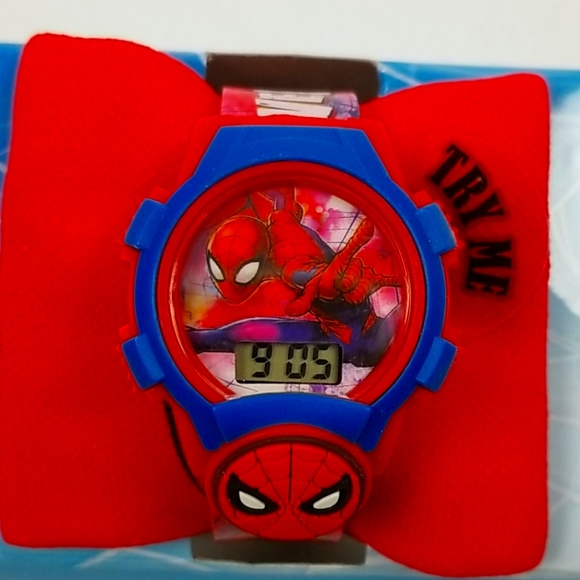 Spiderman Light Up Watch